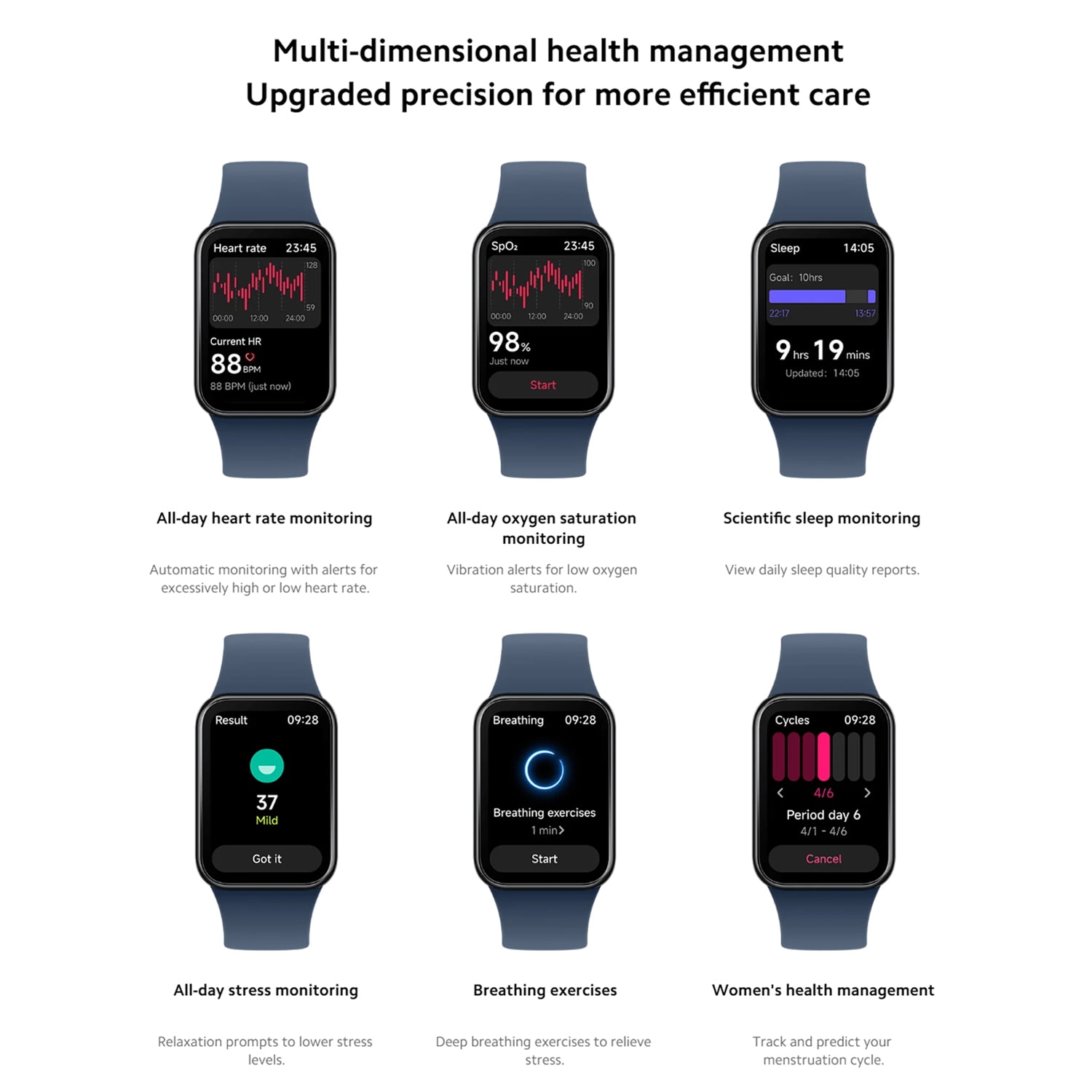 Xiaomi Smart Band 8 Pro, Bluetooth Fitness Tracker 1.74" AMOLED, Up to 14 days Battery, Silver
