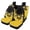 Yellow Floral Embroidery Design, variant on Uourmeti Flower Pattern Car Seat Covers 3 Pieces Car Seat Cover Full Sets Durable Fashion Suitable for Trucks Most Sedans
