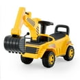 thumbnail image 1 of Coche de empuje VEVOR Ride On de 25 kg con excavadora y casco para niños pequeños, 1 of 9