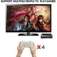 thumbnail image 5 of Controlador profesional para Wii U, mando inalámbrico Ead Gamepad para Nintendo Wii U Joystick de juego analógico dual (blanco), 5 of 5