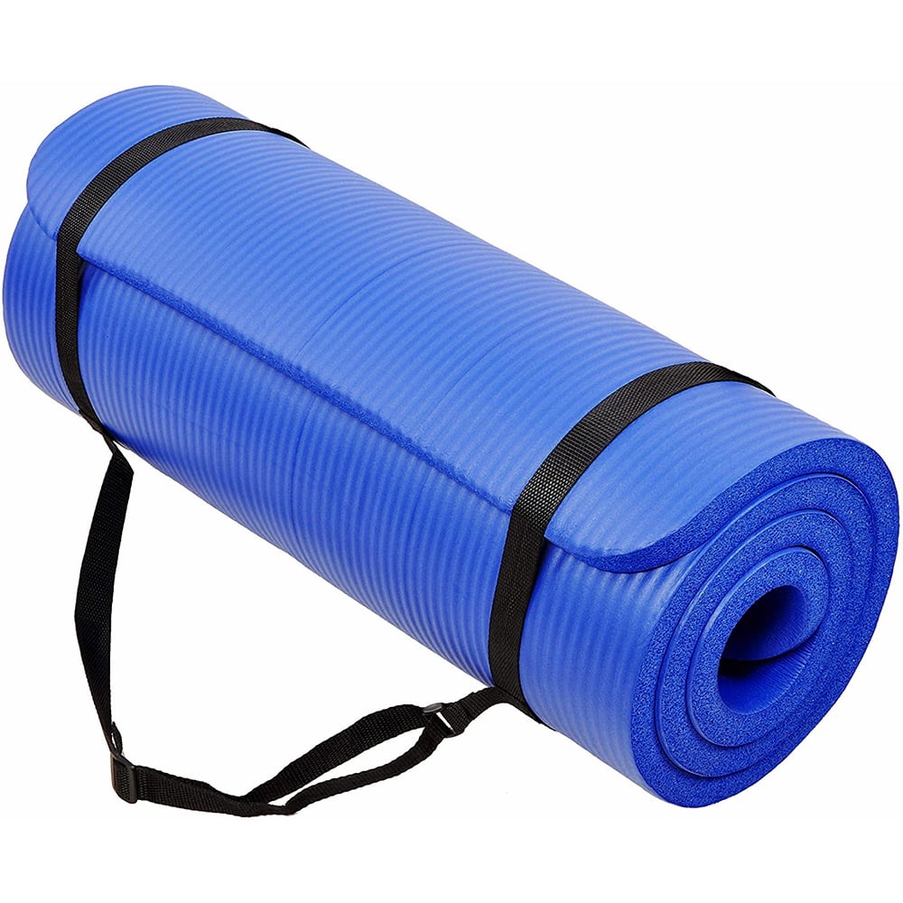 1/2 Extra Thick with Carrying Strap Node Fitness 72 x 24 Yoga Mat 