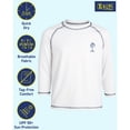 thumbnail image 2 of iXtreme Boys Swim Shirt - UPF50+ Sun Protection Quick Dry Long Sleeve Rash Guard Shirts for Boys, 2 of 7