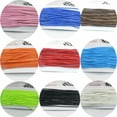 thumbnail image 2 of EOEMY 11 Yards Korean Waxed Cord String Thread Round 2mm For Bracelet Necklace Crafts-5# Black, 2 of 9