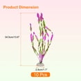 thumbnail image 2 of Uxcell Plantas Artificiales para Acuarios, 10 Pcs Decoraciones para Acuarios (Algas), 2 of 6