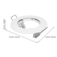 thumbnail image 3 of Shisuyan Recessed Light Trim Ring Frame White 50 Mm Cutout Securely Holds Bulbs Suitable For Various Spotlight Bulbs, 3 of 8