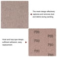 thumbnail image 4 of Uxcell 10 piezas de discos de lijado de malla de 6 pulgadas con gancho y lazo, almohadillas abrasivas de 80 granos sin polvo para muebles de madera, 4 of 7