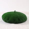 thumbnail image 6 of Minzimin French Beret Vintage Beret Hats for Women Solid Color Classic French Beret Hats Winter Warm Cap for Women, 6 of 8