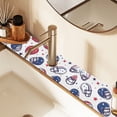 thumbnail image 2 of Yayeee Faucet Mat for Kitchen Sink 30" Diatomite Long Splash Guard Pad, Cartoon American Football Helmets, 2 of 7