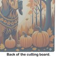 thumbnail image 5 of Carolines Treasures DAC1021LCB 15 x 12 in. Bloodhound Fall Glass Cutting Board - Large, 5 of 5