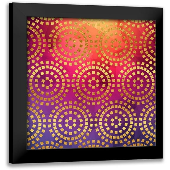 Lavoie, Tina 12x12 Black Modern Framed Museum Art Print Titled - Summer Heat