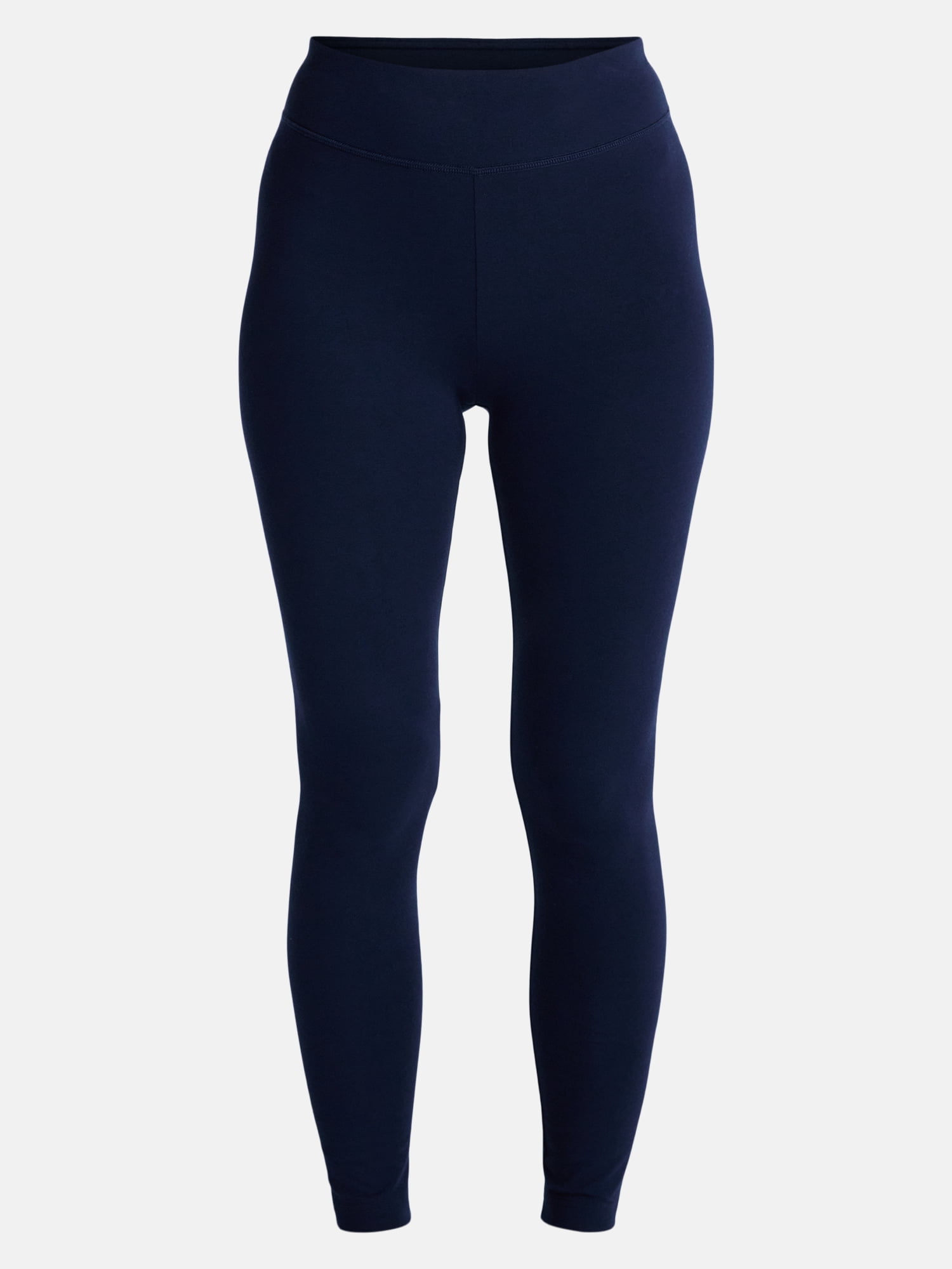 Time and Tru Women's Ankle Length Knit Leggings, 27" Inseam, XS-XXXL