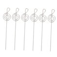 thumbnail image 4 of HEALEEP 30Pcs Silver Wire Clips for Family Gathering and Events Table Number Holder, 4 of 8