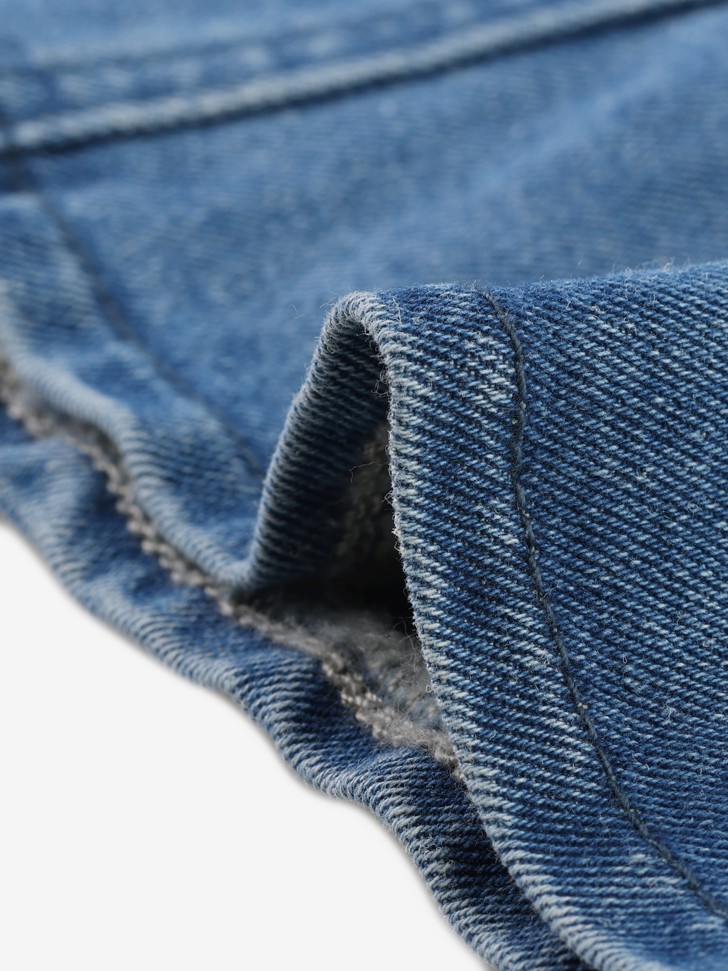 Unique Bargains Plus Size Denim Jackets for Women Classic Button Down Jean Jacket