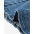 thumbnail image 5 of Unique Bargains Plus Size Denim Jackets for Women Classic Button Down Jean Jacket, 5 of 6