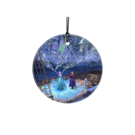 Disney (Frozen – Sisters Forever) StarFire Prints™ Hanging Glass Print SPCIR1349