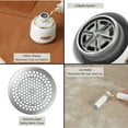 thumbnail image 2 of SALAV® Retro Edition Rechargeable Fabric Shaver and Lint Roller with 6-Blade Shaving System, Pearl, 2 of 18