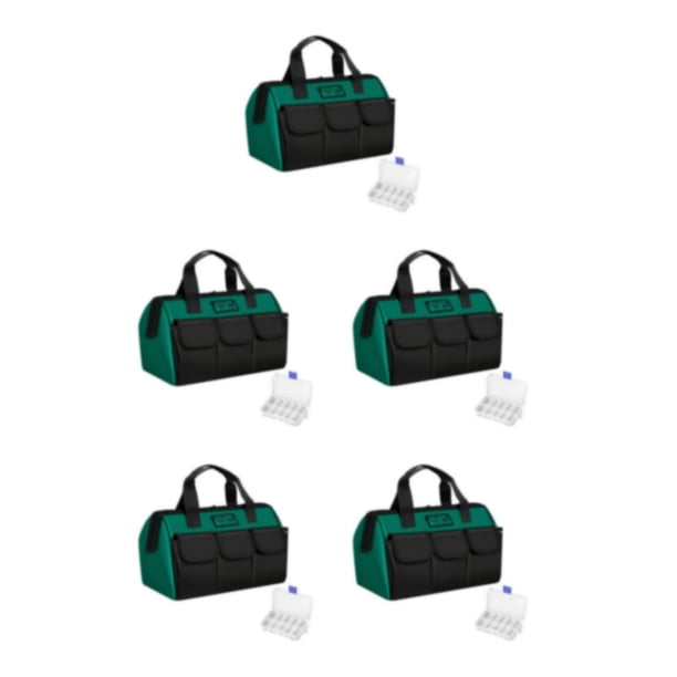 Naiovety Bolsa de herramientas, tela Oxford, bolsas de electricista para carpintería, caja de almacenamiento multibolsillo, impermeable, bolsa Type2 NO2