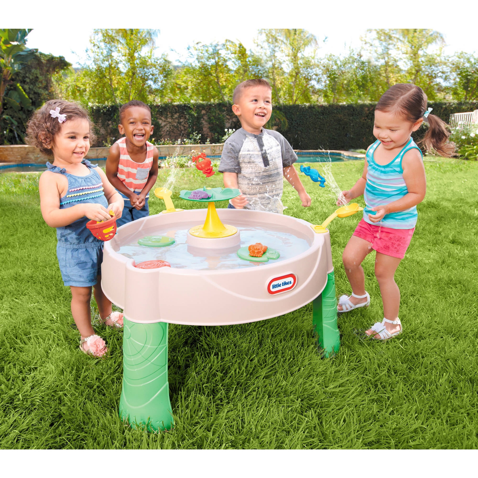 Little Tikes Frog Pond Water Table Kids Splash Play Outdoor Activity Center NEW 50743643972 | eBay