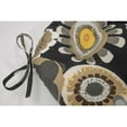 thumbnail image 3 of Pillow Perfect  Outdoor Crosby Ebony Reversible Chair Pad (Set of 2) - 15.5 X 16 X 4 - 15.5 X 16 X 4, 3 of 5