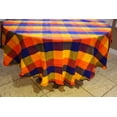 thumbnail image 2 of Multicolor Round Mexican Tablecloth 6 Napkins, 2 of 2