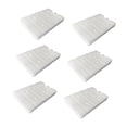 thumbnail image 4 of 6x bloques de congelador de paquete de ladrillos de hielo, elementos de refrigeración, caja fría de viaje, paquetes de congelador, bloques de refriger 19cmx12cmx2.5cm, 4 of 8