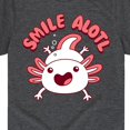 thumbnail image 3 of Instant Message - Smile Alotl - Toddler And Youth Short Sleeve Graphic T-Shirt, 3 of 6