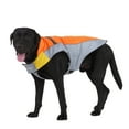 thumbnail image 3 of YUEHAO Dog Sweaters for Small Dogs Large Dog Reflective Clothing Winter Clothing Jackets Hook&Loop Adjustable Cotton Pet Clothing Pet Dog Clothes (Orange, S), 3 of 9