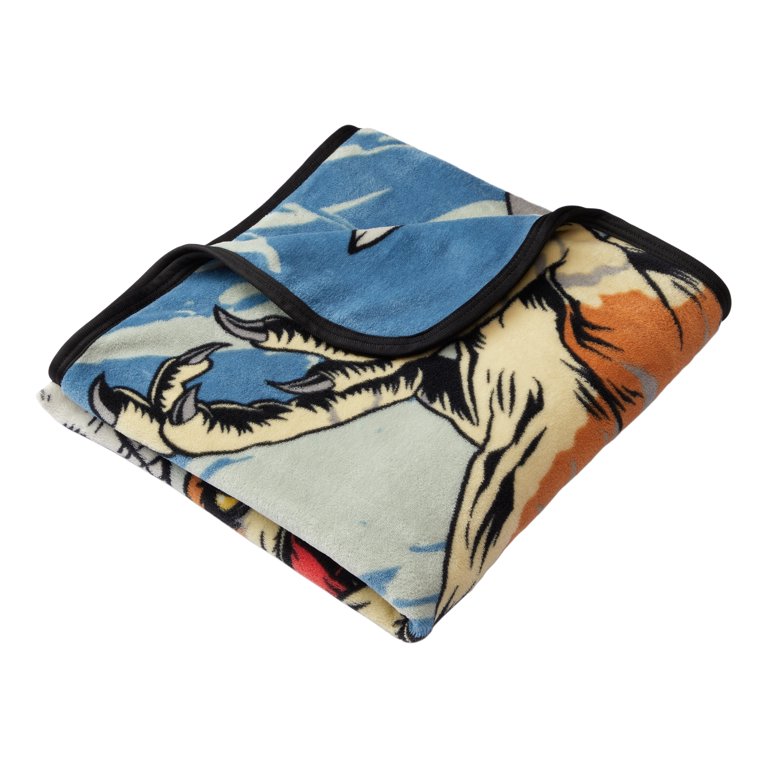 Jurassic World Kids Coral Fleece Throw, 46 x60, Universal