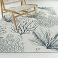 thumbnail image 5 of Balta Florbela Coastal Botanical Indoor/Outdoor Area Rug 7'10" x 10' - Dark Blue, 5 of 5
