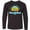 AB-Black, variant on Inktastic Summer Enjoy the Sunshine Pensacola Beach Florida in Blue Long Sleeve Youth T-Shirt