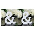 thumbnail image 1 of Qarigey 26 Large Letters Alphabet Lightweight Wall Ornament Props Hanging Wear-resistant Photography for Wedding Party Home Shop Type2 NO2, 1 of 6
