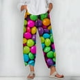 thumbnail image 2 of CLOOCL Loose Pants Women Trousers Gourmet Candy Print Elastic Waist Female Clothing Pant Casual Jogging pants, 2 of 6
