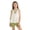 Beige, variant on CYRBOKO Girls Outfit Sets, Elastic Waist Knitted Cotton Sleeveless Casual Summer Tank Tops Sets Beige Size 4-16 T