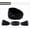 Black, variant on Weight Lifting Belt Suitable for Squats, Lunges, Deadlifts - Auto-Locking Powerlifting Belt with Tape Closure, Lumbar Support for Men & Women, Gym Belt for Cross Training, Powerlifting, Thrusters