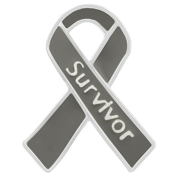 Gray Ribbon Survivor Pins