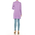 thumbnail image 3 of Women's Casual Open Front Long Sleeves Loose Fit Side Pockets Cardigan, 3 of 6