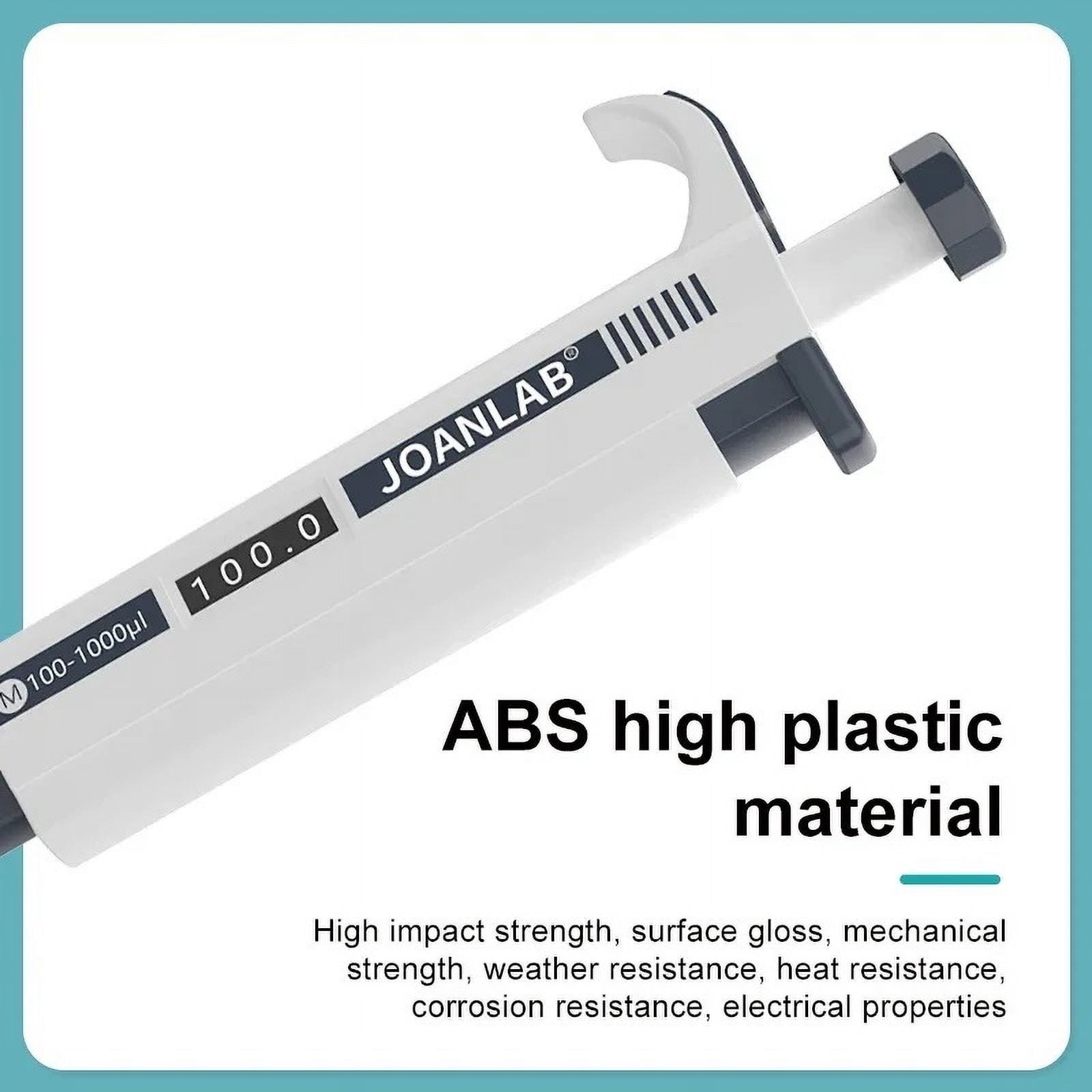 Micropipette Laboratory Automatic Pipette Digital Adjustable Plastic Pipette Chemistry Lab Equipment With Pipette Tips ,Precision & Accuracy