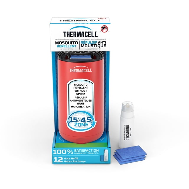Thermacell Fuel-ZoneGuard Base Fuel Powered Mosquito Repeller with 12-Hr Refill