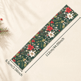 thumbnail image 3 of Christmas Jelly Roll Fabric Strips with 2.5 X 44 Inch Pre-Cut Quilting Fabric, 40 Pieces, Red Green Holiday Plaid and Snowflake Prints, for Diy Sewing and Patchwork Projects, 3 of 3