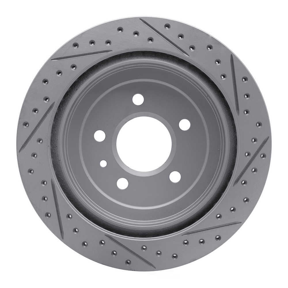 Dynamic Friction Company 830-46032L DFC Geoperformance Rotor - Drilled and Slotted