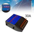 thumbnail image 4 of Solar Charge Controller PWM 30A 12V Solar Panel Battery Control Adapter Blue, 4 of 6