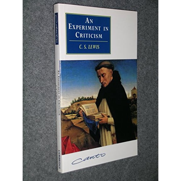 Pre-Owned An Experiment in Criticism (Canto), 9780521422819, 0521422817, Paperback, Reprint edition