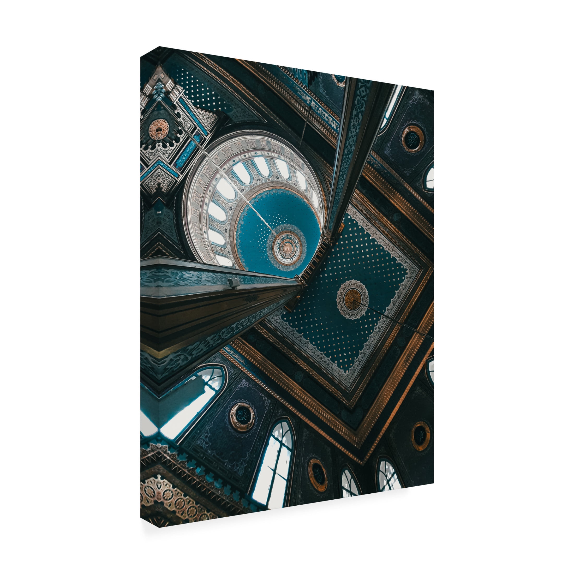 Trademark Fine Art Noureddin Abdulbari Hamidiye Yapldapz Mosque Canvas Wall Art