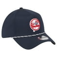 thumbnail image 3 of Men's New Era  Navy New York Yankees 39THIRTY A-Frame Perforated Flex Hat, 3 of 5