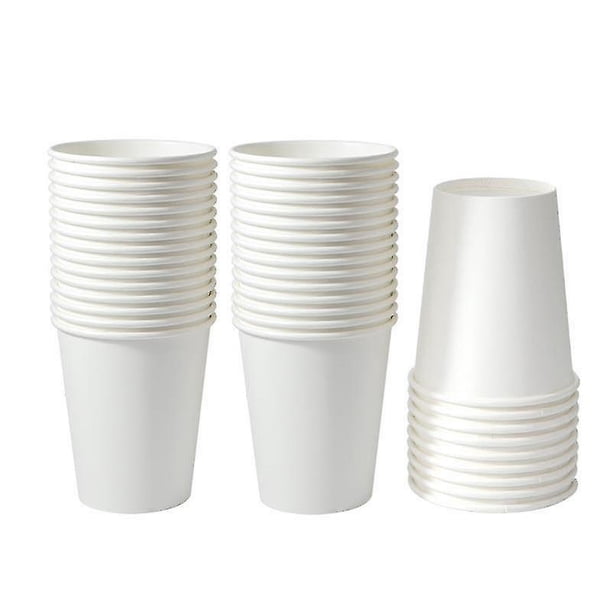 Vasos de papel, paquete de 50, vasos de papel de 7 oz, vasos de papel para café de 7 oz, vasos de papel para bebidas calientes, vasos de papel para café de 7 oz, vasos de papel para café de 7 oz