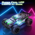thumbnail image 5 of Allaugh High Speed RC Car, Remote Control Car Toy, 1:22 Scale 2WD off-Road RC Racing Car Truck with Headlight for 3-12Y Kids Adults (Green), 5 of 7