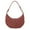 SD Rust, variant on Mire Shoulder Women's Bag , Weave Vegan Leather Half Moon Top Handle Handbag by Mia K - Grey