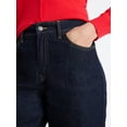 thumbnail image 4 of Free Assembly Women's and Women's Plus Barrel Leg Jeans, 26.5" Inseam, Sizes 0-26W, 4 of 5