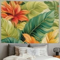 thumbnail image 2 of JRXY Palm Leaves Tapestry - Tropical Jungle Palm Leaves Design - Soft and Lightweight Painting, 2 of 6