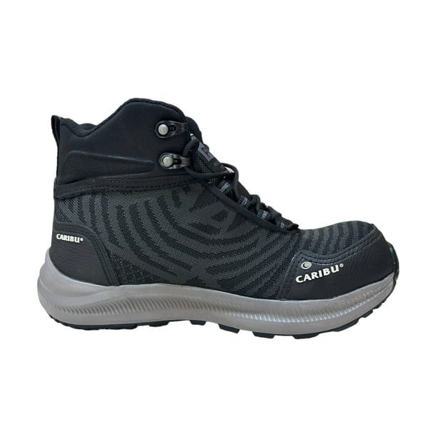 Bota Industrial CARIBU 340D Negro Gris Talla 23.5 para Mujer